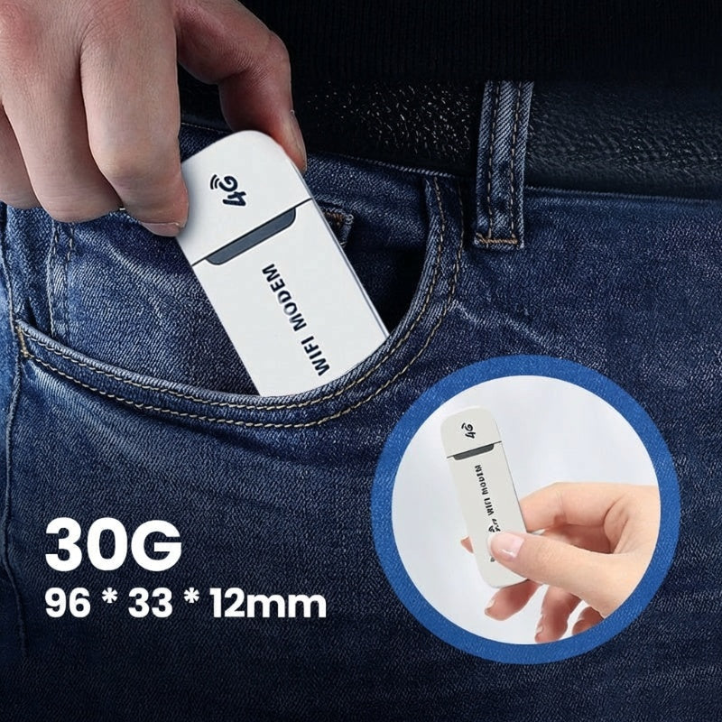 150Mbps Portable USB 4G LTE Mobile WIFI Access Point