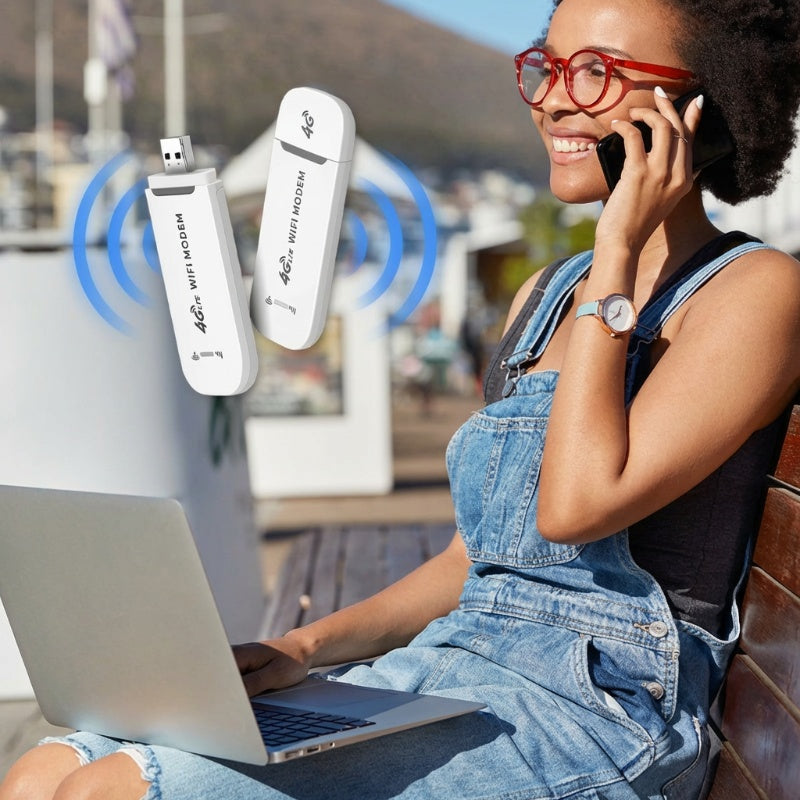 150Mbps Portable USB 4G LTE Mobile WIFI Access Point