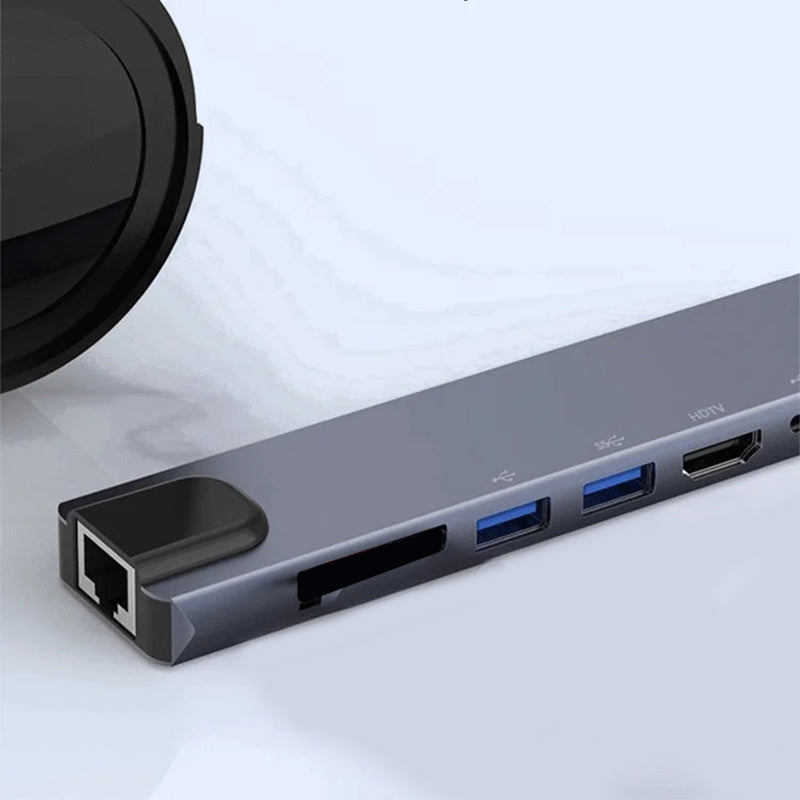 📢📢49% OFF!!⏰Eight-In-One Multi-Interface Docking Station Converter