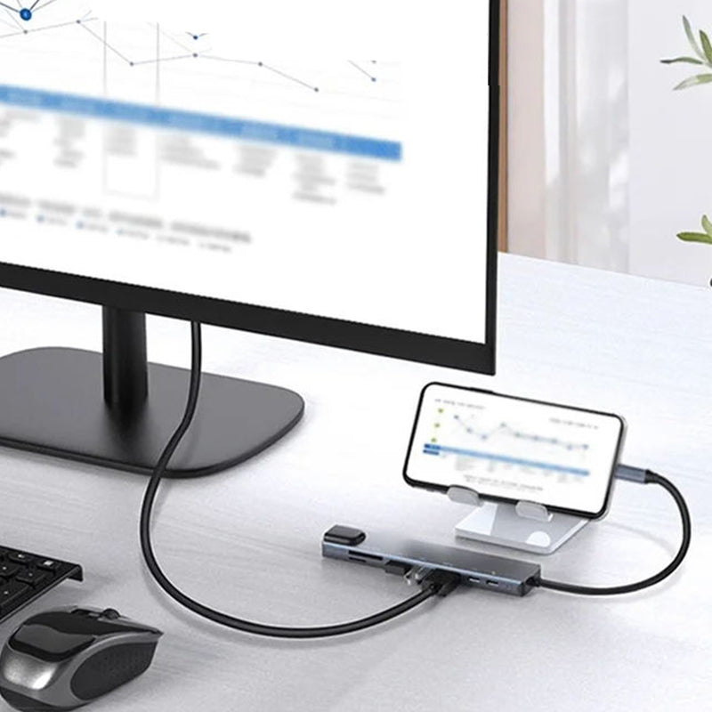 📢📢49% OFF!!⏰Eight-In-One Multi-Interface Docking Station Converter