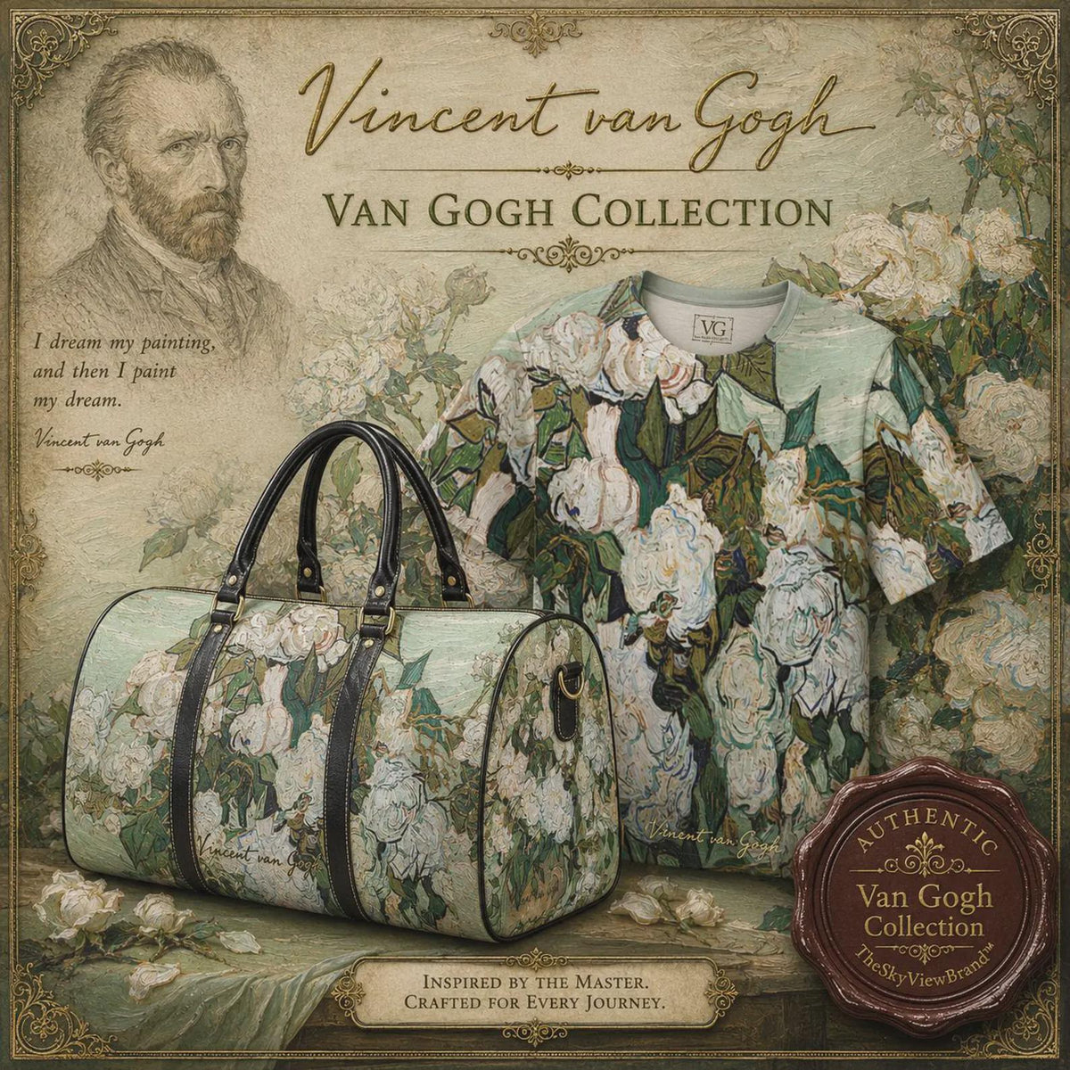 Van Gogh Sweater | Bouquet of Flowers| Cardigan | Full Sleeve Blouse | S–6XL Plus size | Poppy Art | Art Teacher Gift|Fine Art Print