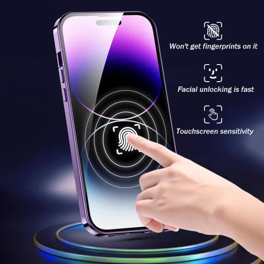 🔥Last Day Promotion 50% OFF🔥Double-sided Electroplated Glass Magnetic Phone Case