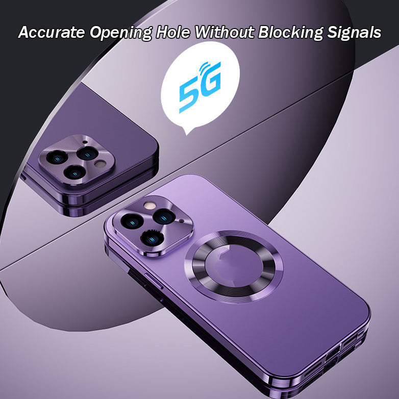 🔥Last Day Promotion 50% OFF🔥Double-sided Electroplated Glass Magnetic Phone Case