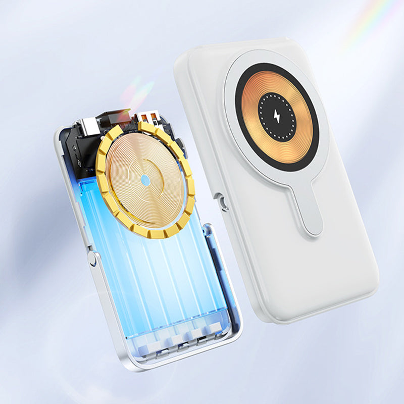 🔋60% OFF NOW! ⚡ Magnetic Wireless Power Bank 10000mAh – Fast Charging, Sleek Design & Universal Compatibility 🔌